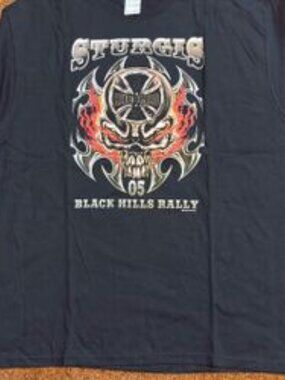 Vintage 2005 Sturgis Ride Hard Motorcycle Rally